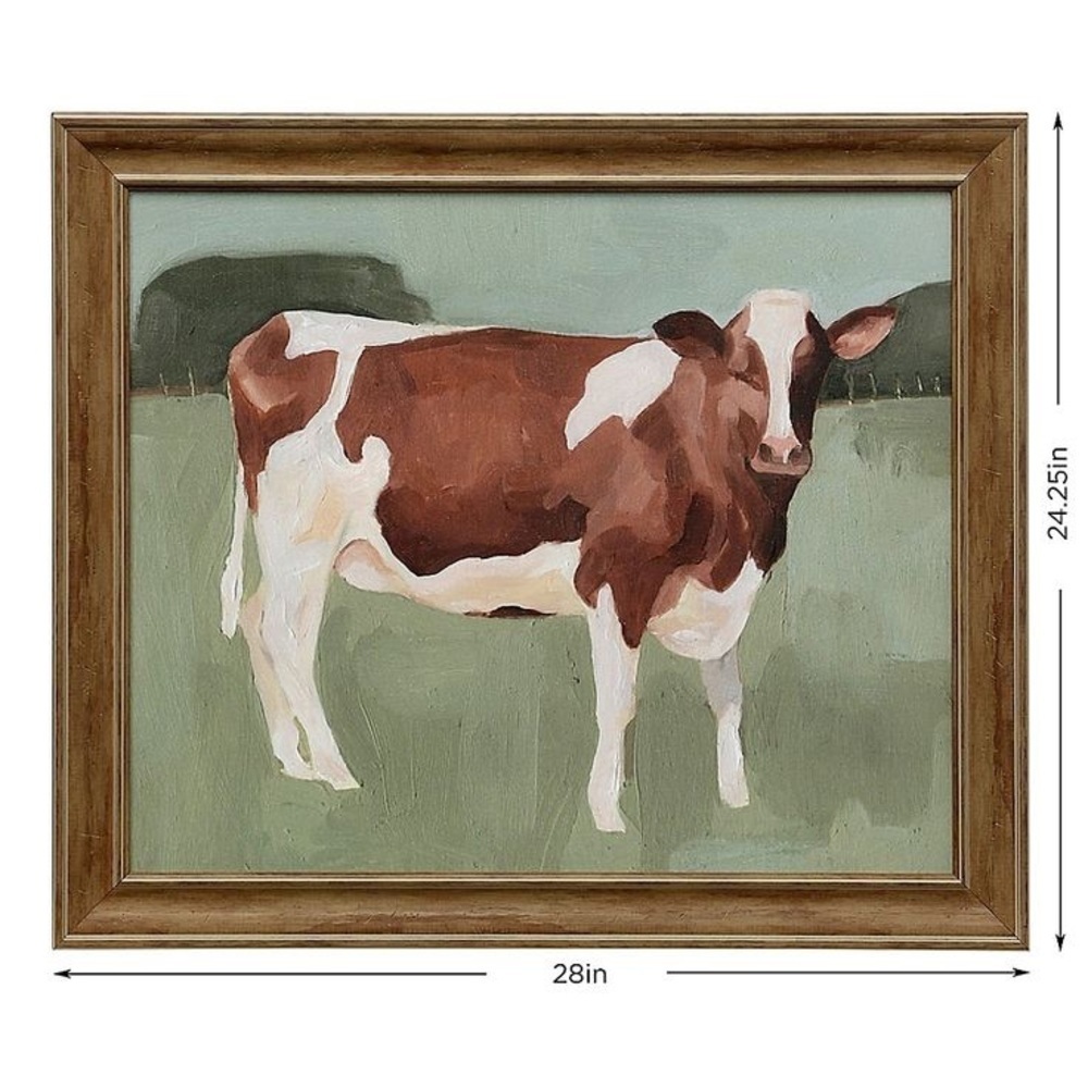 Bee & Willow Home Cow In Pasture